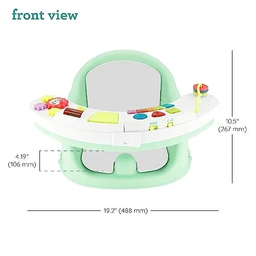 Infantino Baby Seat & Booster Mint | 3-in-1 Discovery, Play & Snack thumbnail 5