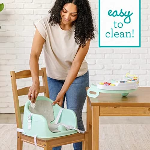 Infantino Baby Seat & Booster Mint | 3-in-1 Discovery, Play & Snack thumbnail 8