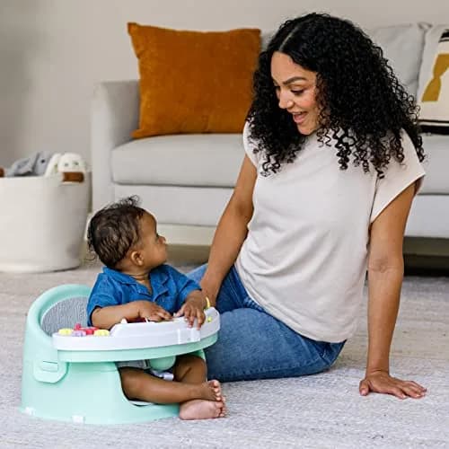 Infantino Baby Seat & Booster Mint | 3-in-1 Discovery, Play & Snack thumbnail 9