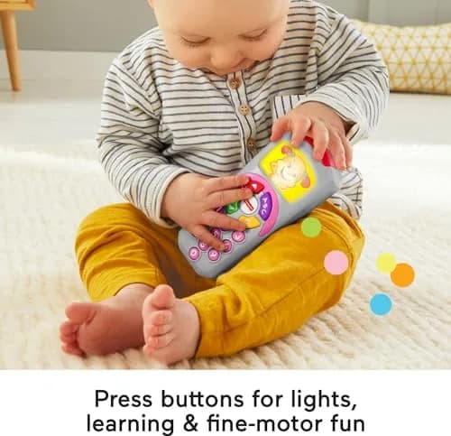 Fisher-Price Laugh & Learn Sis’ Remote Baby Learning Toy with Music & Lights | Ages 6+ Months thumbnail 4