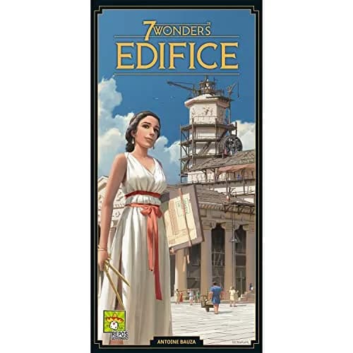 Asmodee 7 Wonders Edifices Board Game Expansion | New Challenges & Wonders for Kids & Adults thumbnail 1
