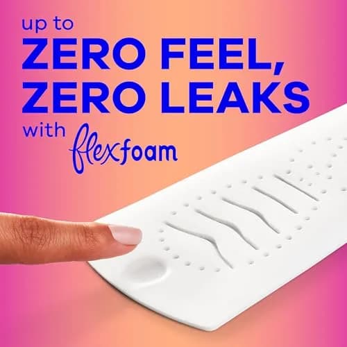 Always Radiant Teen Pads Size 1 Regular with Wings Unscented 42 Count | Dermatologist Tested & Skin Health Alliance Approved thumbnail 7