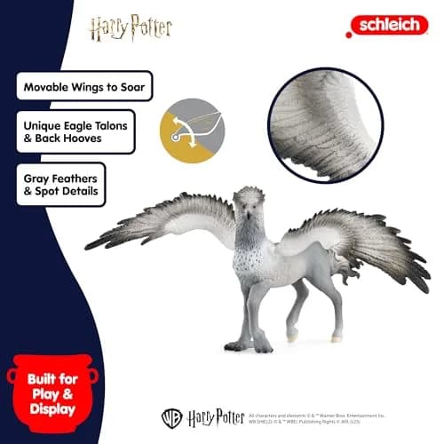 Schleich Harry Potter Buckbeak Toy Figurine 16.5 cm (6.5 inches) | ASTM-Tested for Ages 5+ thumbnail 6