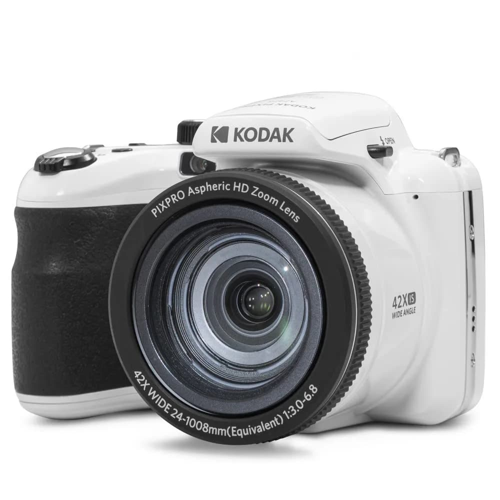 KODAK PIXPRO AZ425 20MP Digital Camera, 42x Optical Zoom, 1080p Full HD Video, White | 20.68 MP Effective Still Resolution - main product image