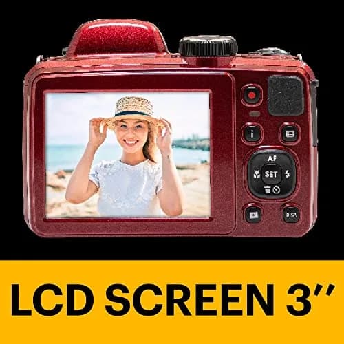 KODAK PIXPRO AZ425 Digital Camera 20MP 42x Optical Zoom Red | 1080p HD Video thumbnail 4