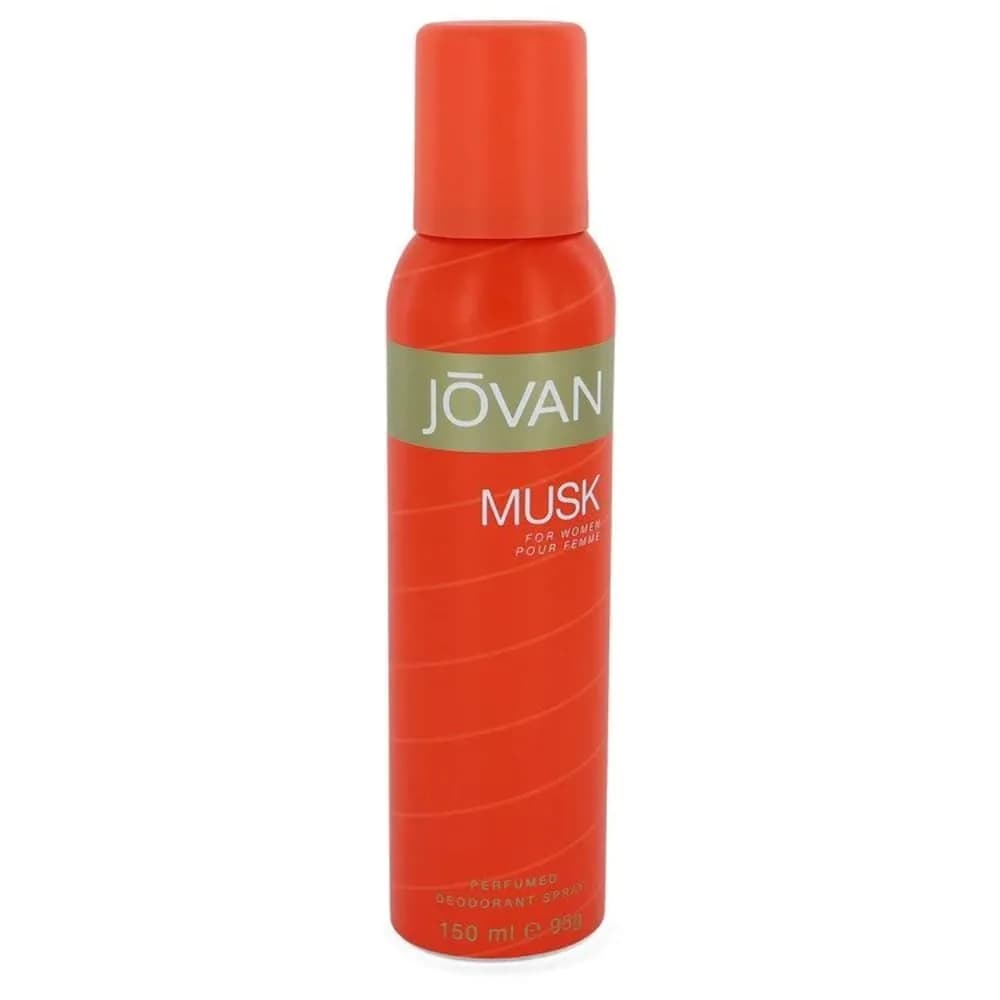 Jovan Musk Body Deodorant Spray 5 oz | Floral, Long-Lasting, Unisex - main product image