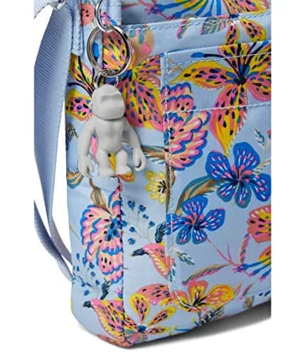 Kipling Sebastian Crossbody Bag Wild Flowers 2L (0.07 cu ft) | Lightweight Nylon Messenger Bag thumbnail 4