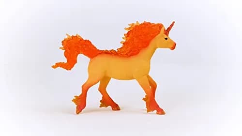 Schleich Bayala Elementa Fire Unicorn Stallion 5.7in | Fantasy Unicorn Toy for Kids 5+ thumbnail 6