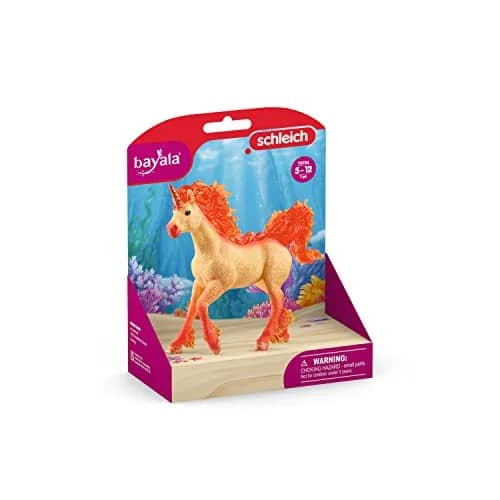 Schleich Bayala Elementa Fire Unicorn Stallion 5.7in | Fantasy Unicorn Toy for Kids 5+ thumbnail 7