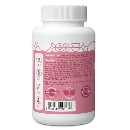 Pattern Wellness Menopause Complex Supplement – 30 Vegan Capsules | Supports Hormonal Balance & Women’s Wellness thumbnail 2