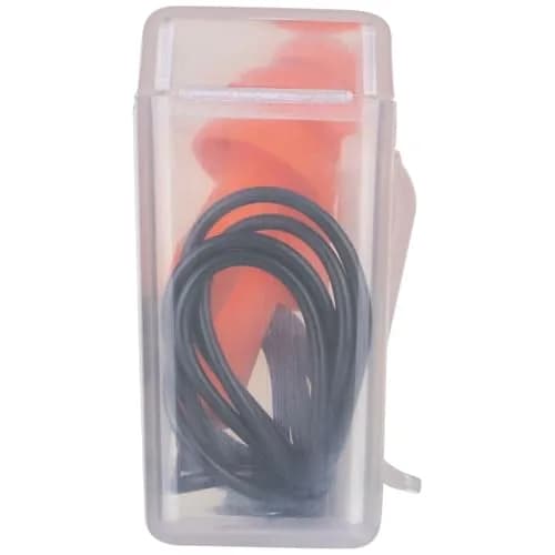 Klein Tools Corded Earplugs 25dB NRR Orange 6-Pack | Reusable Noise Protection with Case thumbnail 7