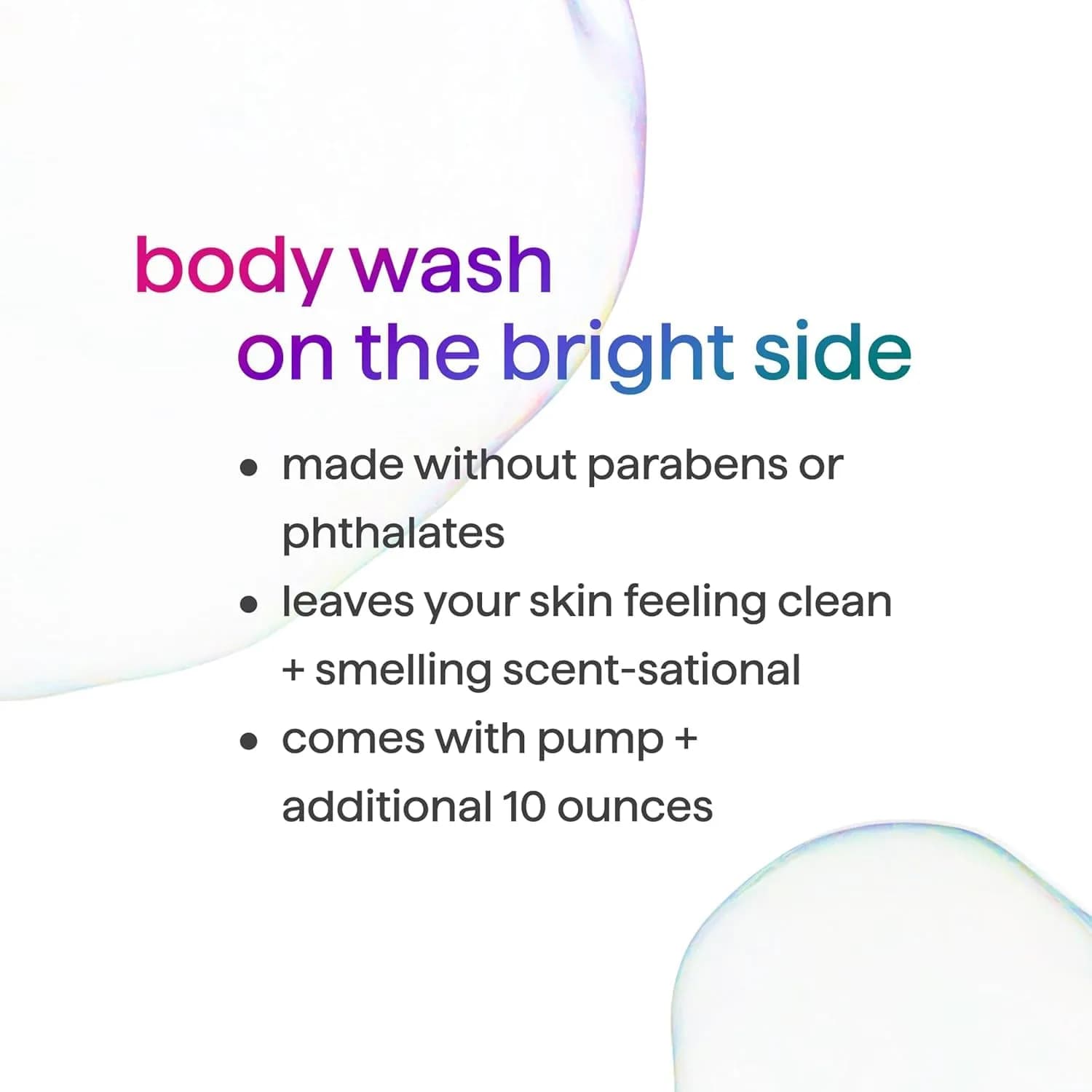 Method Pure Peace Body Wash with Peony, Rose Water & Pink Sea Salt, 794g (28 oz) | Gentle Hydrating Cleanser thumbnail 3