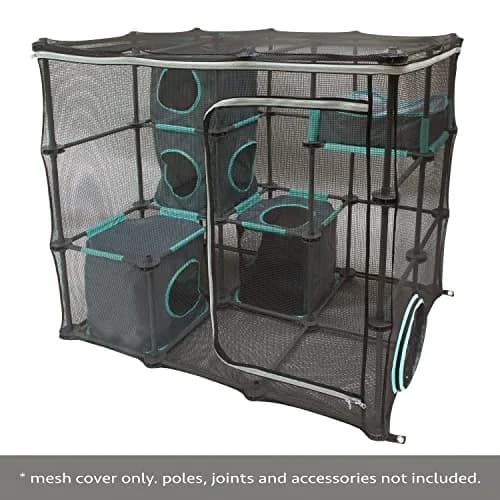 Kitty City Outdoor Catio Cover Replacement | Durable Mesh for Mega Kit (46.75 inches) thumbnail 2