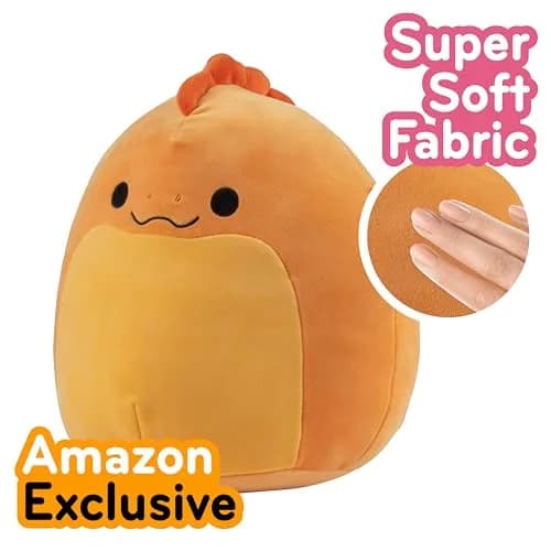 Squishmallows 10-Inch Onel Orange Snake Plush | Soft Reptile Toy for Kids & Collectors thumbnail 2