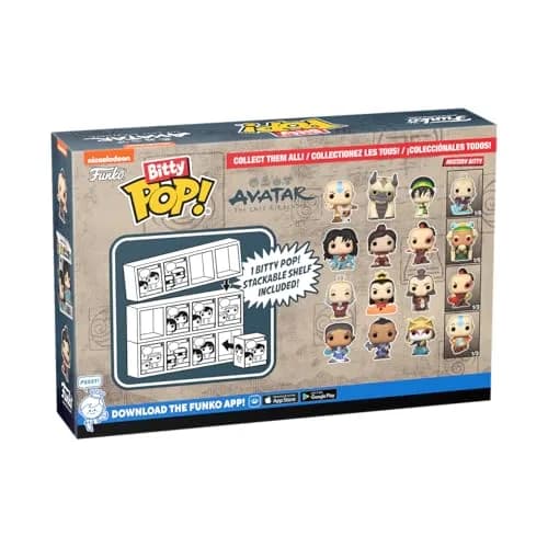 Funko Bitty POP! Avatar: TLA Katara, Sokka, Suki + Mystery 4-Pack | 2.3 cm (0.9 inch) Vinyl Figures thumbnail 3