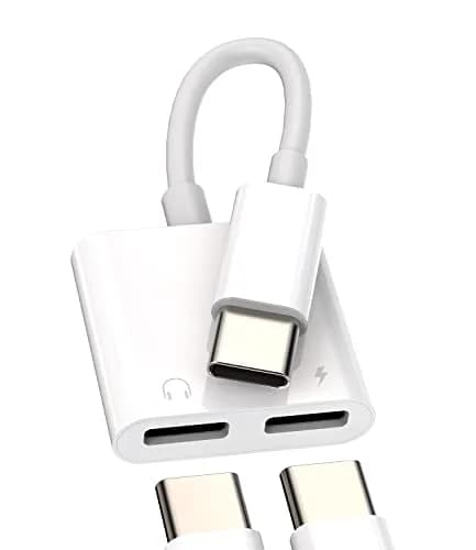 zoyuzan Dual USB-C Headphone Splitter with DAC & 60W Charging | 2-Port Audio Adapter thumbnail 1