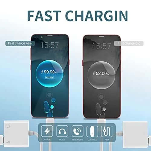 Zoyuzan USB-C to 3.5mm Headphone Audio Jack Adapter 2 Pack | Music + Charging thumbnail 4