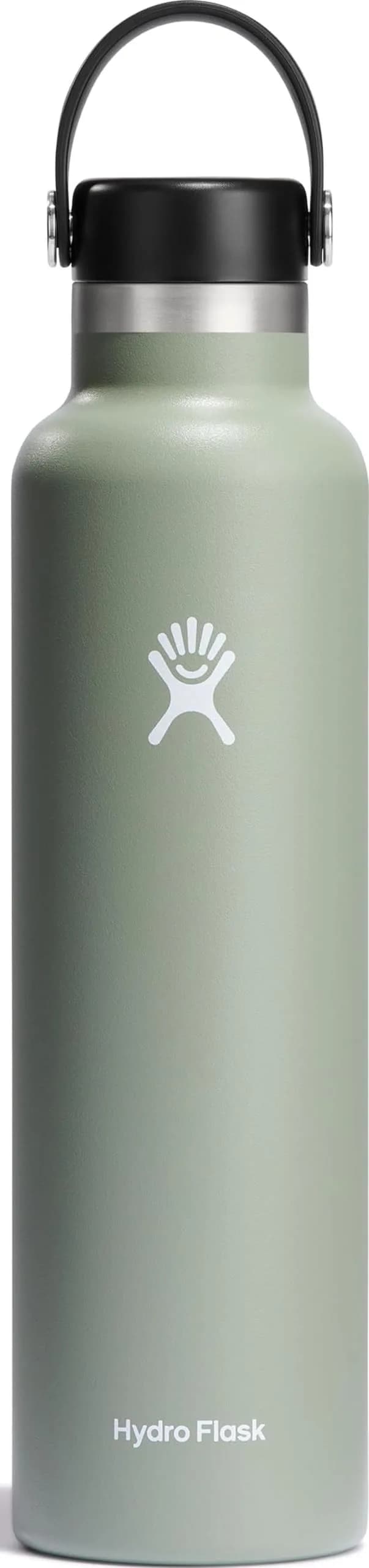 Hydro Flask Water Bottle - Insulated Stainless Steel - Non Spill, Leakproof 24 Oz Agave Green | Keeps Cold 24 Hrs, Hot 12 Hrs — AGAVE