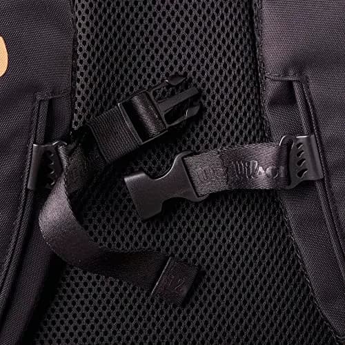 Wilson Pro Staff V14 Super Tour Tennis Backpack - Brown | Holds up to 2 Rackets, Laptop & Snacks thumbnail 7