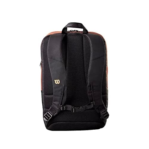 Wilson Pro Staff V14 Super Tour Tennis Backpack - Brown | Holds up to 2 Rackets, Laptop & Snacks thumbnail 3