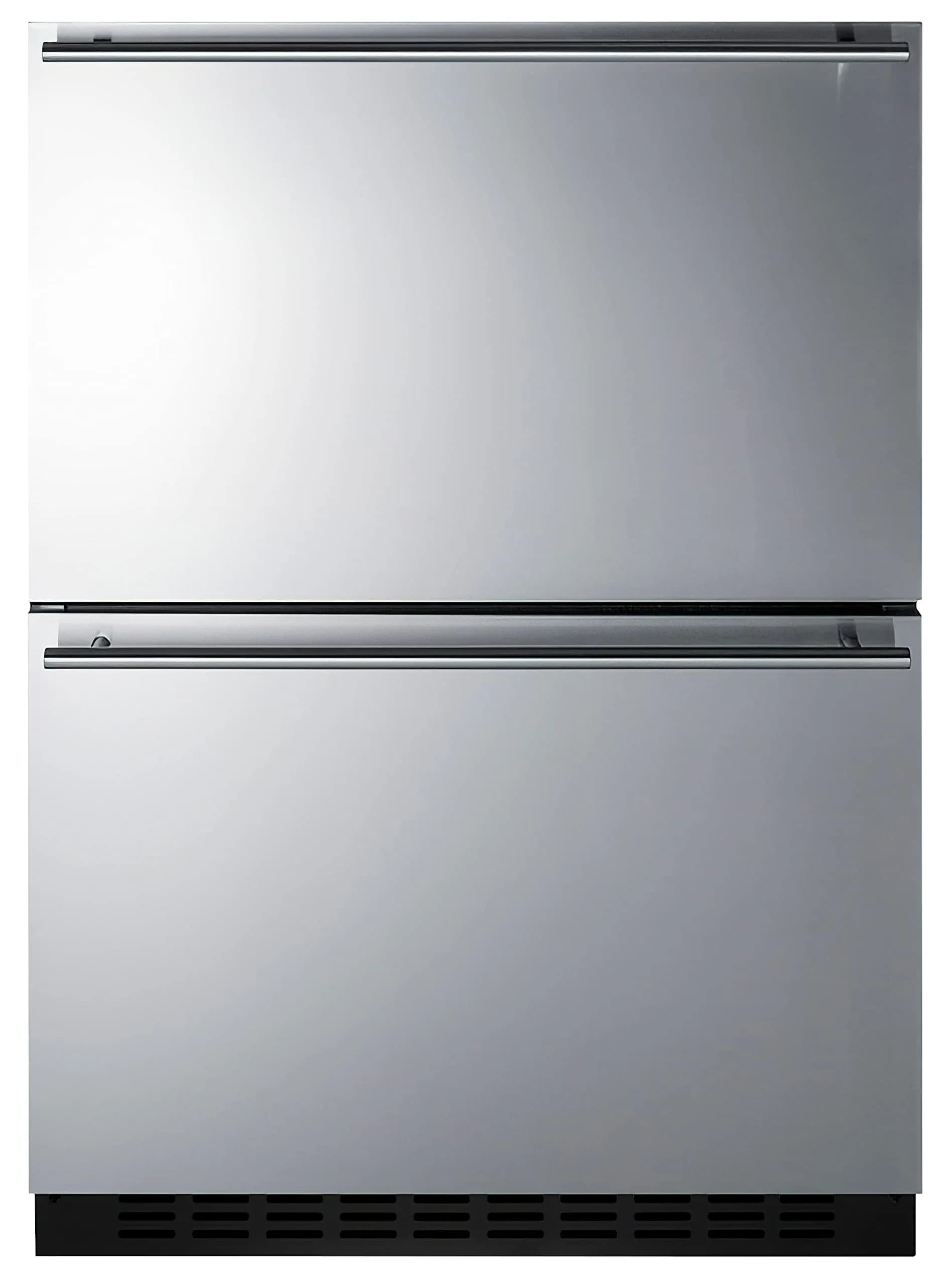 Summit ADFD243 24" Built-In 2-Drawer Freezer | ADA Compliant, 3.7 cu.ft. Capacity, Indoor/Outdoor Rated - main product image
