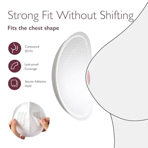 Momcozy Ultra-Thin Disposable Nursing Pads 200 Count | Absorbent & Leak-Proof for New Mothers thumbnail 6