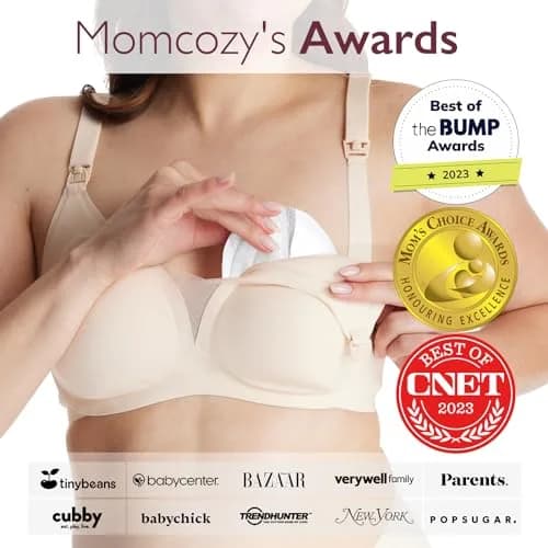 Momcozy Ultra-Thin Disposable Nursing Pads 60 Count | Ultra-Absorbent No-Leak thumbnail 3
