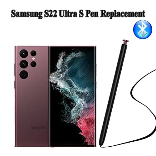 Alovexiong Replacement S Pen for Samsung Galaxy S22 Ultra 5G Stylus with Bluetooth | Burgundy, 2cm (0.8in) thumbnail 2