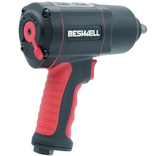 BESWELL BW-112BN 1/2-Inch Air Impact Wrench 1180 Ft-Lbs Max Torque | Heavy Duty Garage Tool thumbnail 5
