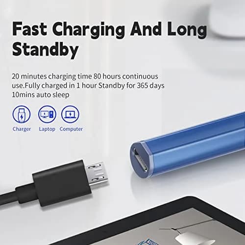 SSS·GRGB Blue MPP 2.0 Stylus Pen with Tilt Sensitivity & 4096 Pressure Sensitivity | Compatible with select ASUS Laptops thumbnail 6