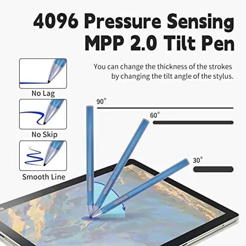 SSS·GRGB Blue MPP 2.0 Stylus Pen with Tilt Sensitivity & 4096 Pressure Sensitivity | Compatible with select ASUS Laptops thumbnail 3