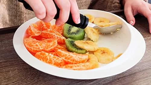 KMINA Adaptive Spoon for Arthritic Hands & Parkinsons | Bendable, Swivel, Non-Slip Handle thumbnail 6