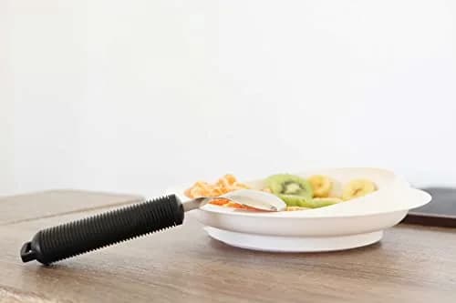 KMINA Adaptive Spoon for Arthritic Hands & Parkinsons | Bendable, Swivel, Non-Slip Handle thumbnail 7