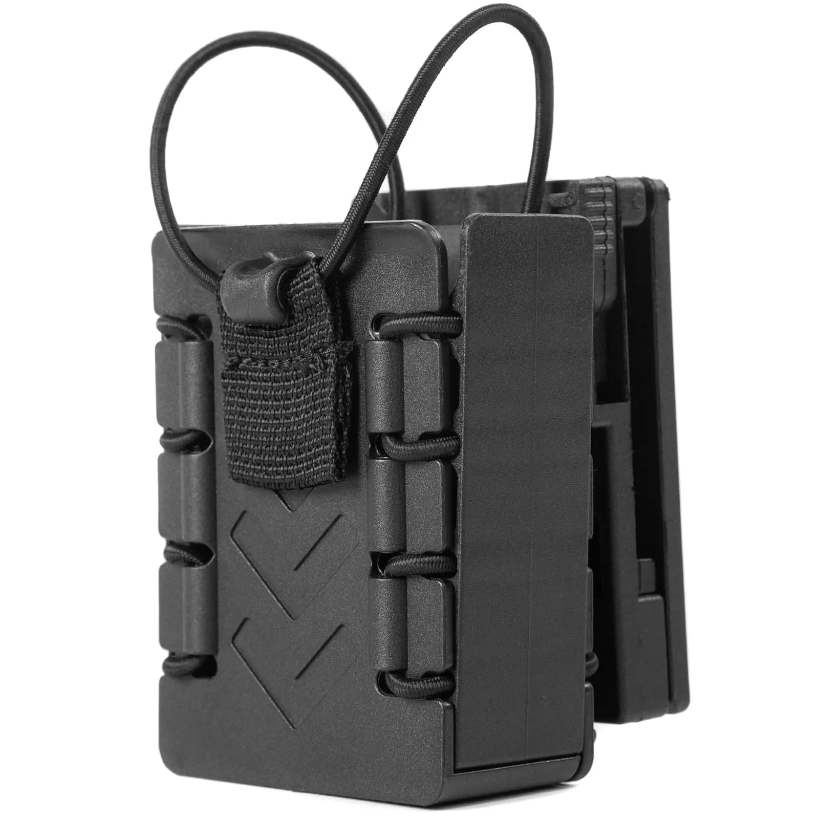 LUITON Tactical Polymer Radio Holster for BaoFeng UV5R, Kenwood, Icom, Retevis - Black (156g / 5.29oz)