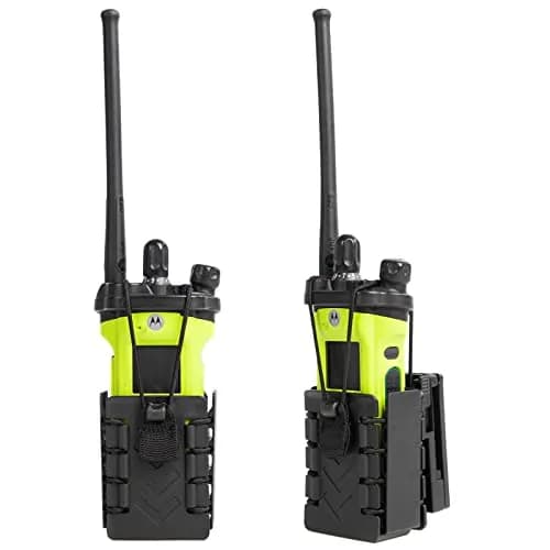 LUITON Tactical Polymer Radio Holster for BaoFeng UV5R, Kenwood, Icom, Retevis - Black (156g / 5.29oz) thumbnail 5