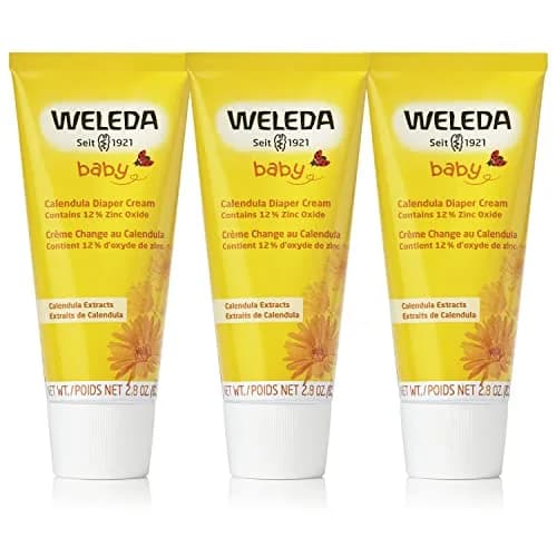 Weleda Baby Calendula Diaper Cream 246.49ml (8.4 Fl Oz) Pack of 3 | Plant-Rich Protection for Sensitive Skin thumbnail 1