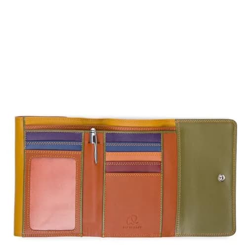 mywalit Double-Flap Wallet Leather Purse | 6 Credit Card Slots | ID Window, Coin Pockets & Pen | Lucca | Classy & Compact Accessory for Men & Women | Perfect for Everyday Use thumbnail 2