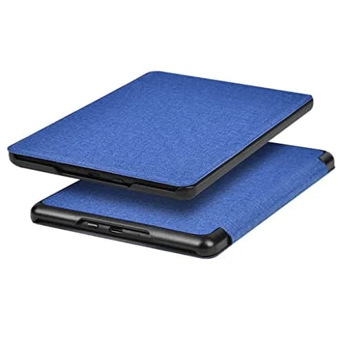 Zcooooool Fabric Cover for Kindle Paperwhite 10th Gen (2018) 6" | Hand Strap & Auto Sleep Wake thumbnail 3