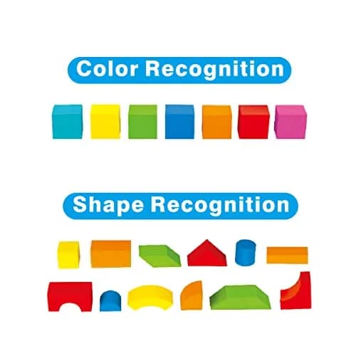 Pairez Toys Foam Building Blocks for Toddlers 2-4, 81PCS Soft Blocks Toy | ASTM-Tested Educational Toy thumbnail 6