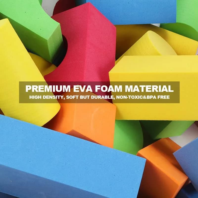 Pairez Toys Foam Building Blocks for Toddlers 2-4, 81PCS Soft Blocks Toy | ASTM-Tested Educational Toy thumbnail 8
