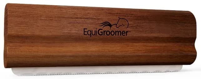 EquiGroomer 5-Inch Undercoat Deshedding Brush for Dogs & Cats, Mahogany | Removes Loose Fur & Undercoat