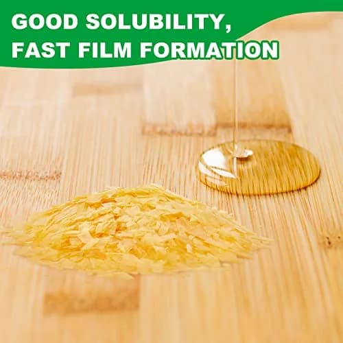 Weewooday Blonde Shellac Flakes 300g (11 oz) | Natural Resin Finish for Woodworking & Restoration thumbnail 5