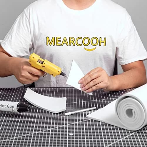 MEARCOOH White EVA Foam Roll 4mm Thick (150cm x 35.5cm) | High Density 86kg/m³ Cosplay Craft Foam thumbnail 5