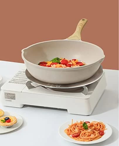 Grourarty 11-inch Heat Diffuser Plate with Handle | Induction Cooktop Converter for Even Cooking thumbnail 5