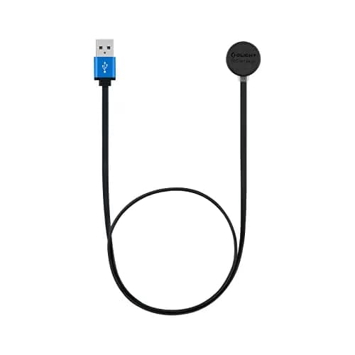 OLIGHT MCC 3 Charger in Black | Compact Magnetic USB-C Cable for Flashlights thumbnail 2