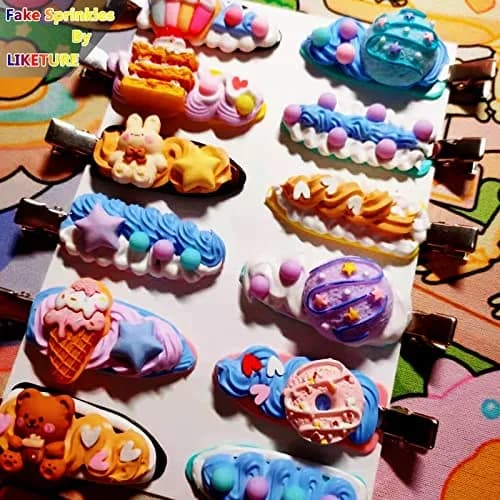 LIKETURE Fake Sprinkles 12 Jars 180g | DIY Nail Art & Resin Crafts | 12 Mixed Colors thumbnail 7