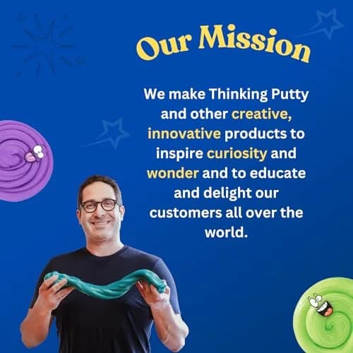 Crazy Aaron's Thinking Putty - Gnome Home - Multi-Color Sensory Putty 4" Tin | Creative Stress Relief Toy for Kids & Adults thumbnail 7