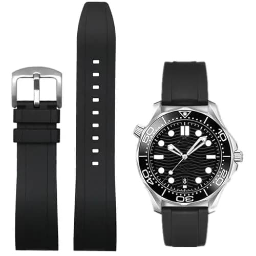 Niziruoup Watch Band Quick Release Fluororubber 19mm 20mm 21mm 22mm | Durable, Skin-Friendly, Waterproof thumbnail 1