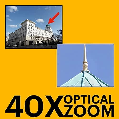 KODAK Pixpro Astro Zoom AZ405 Digital Camera Red | 20MP 40x Optical Zoom Full HD 1080p Video thumbnail 3