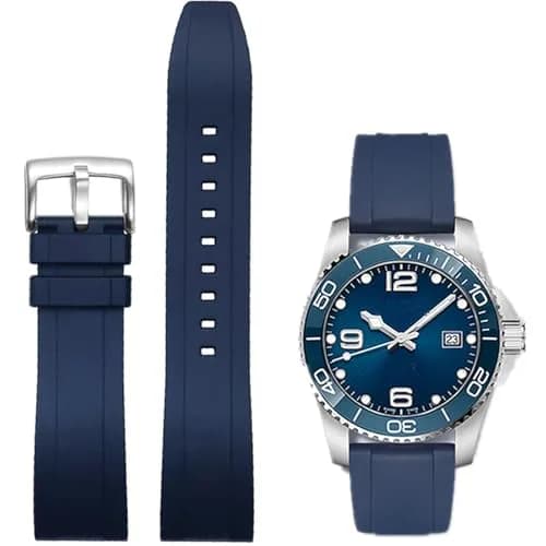 Niziruoup Fluororubber Watch Band 20mm 21mm 22mm | Quick Release FKM Rubber Strap for Men & Women thumbnail 1
